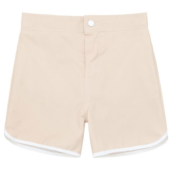 Minnow Boys Tan Sun Short - Size 11/12 - Picture 1 of 16